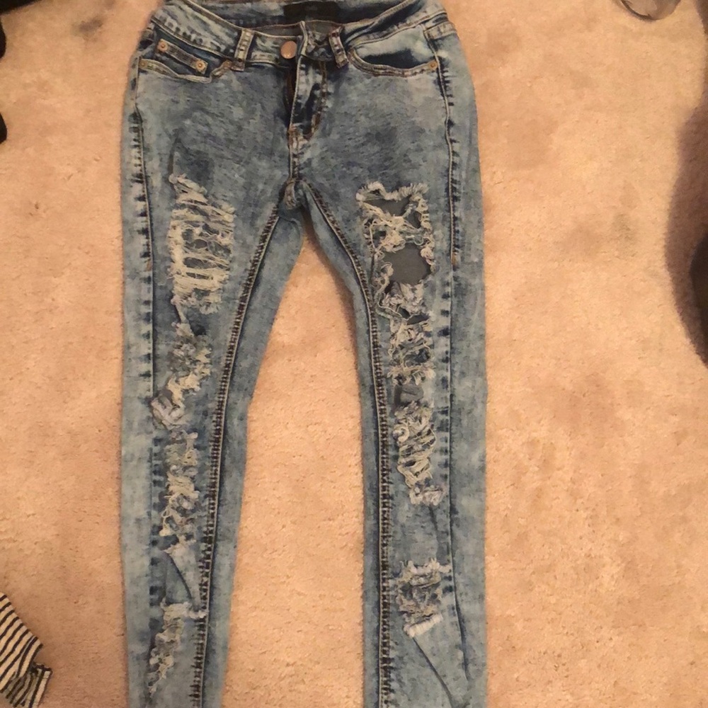 ripped jeans